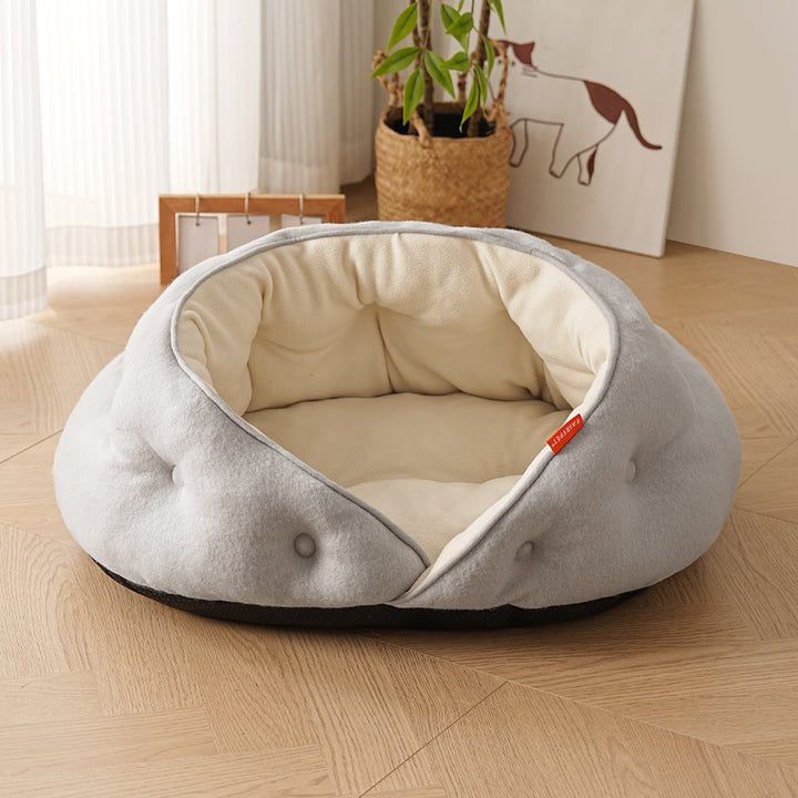 Luxuriöses Plüsch Nest Hundebett