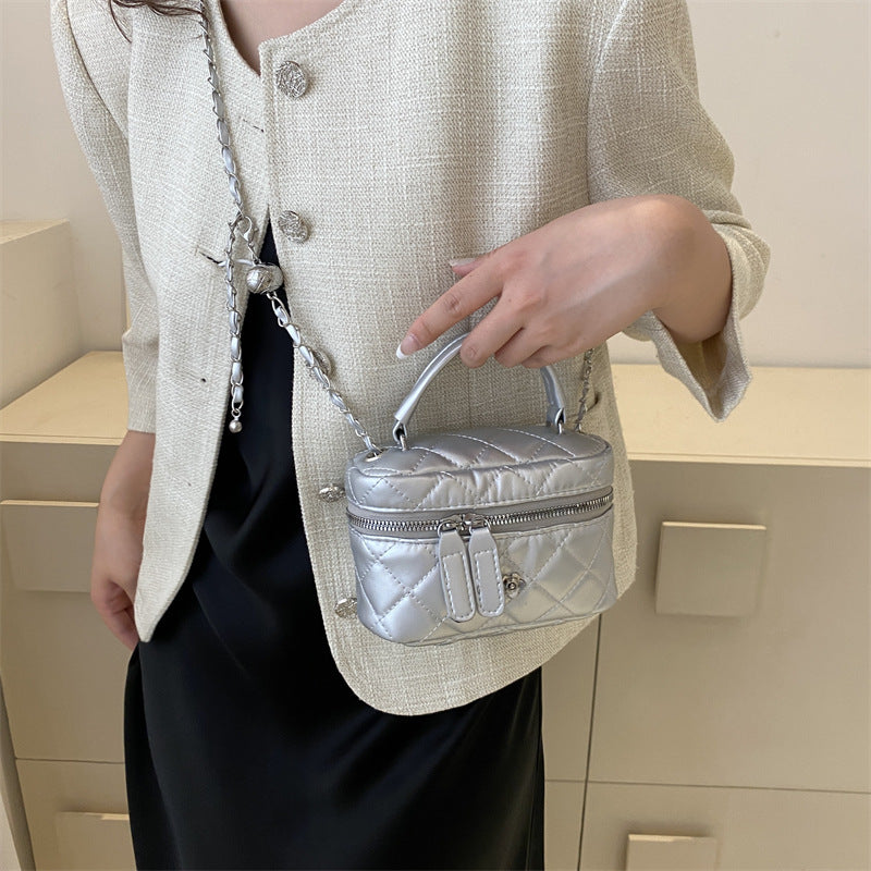 Gepolsterte Mini-Crossbody-Handtasche Karnz