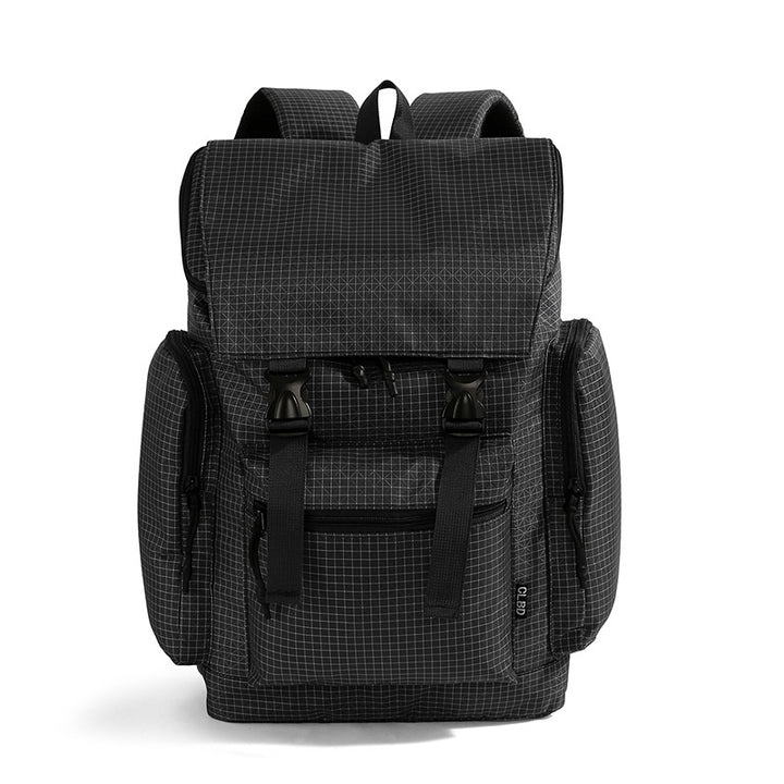 Vielseitiger Multi-Funktions-Rucksack mit Gittermuster Karnz