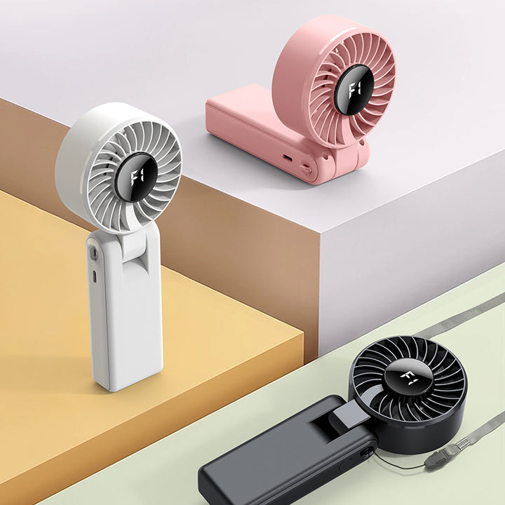 Damen tragbarer Faltbarer Ventilator Karnz