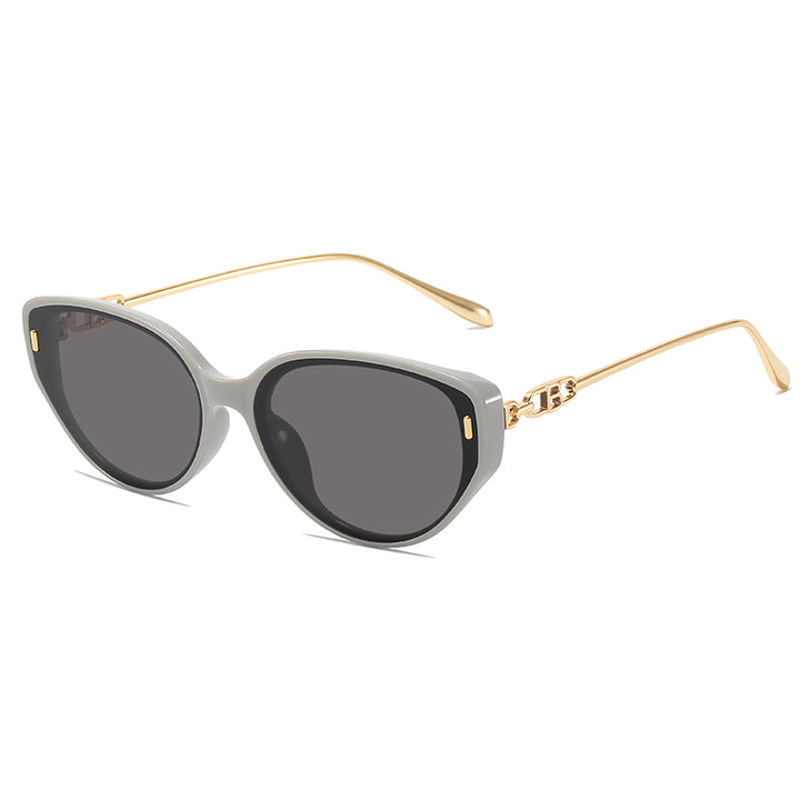 Glamouröse Retro Katzenaugen-Sonnenbrille Karnz