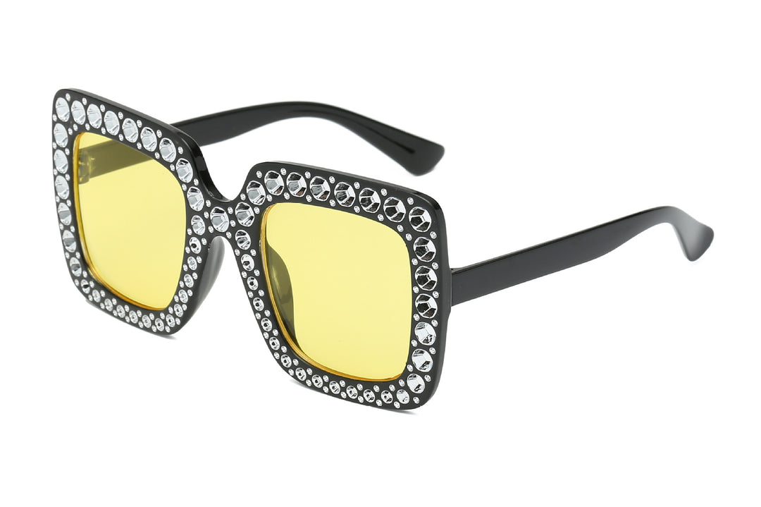 Oversized dekorative Rahmen Sonnenbrillen Karnz