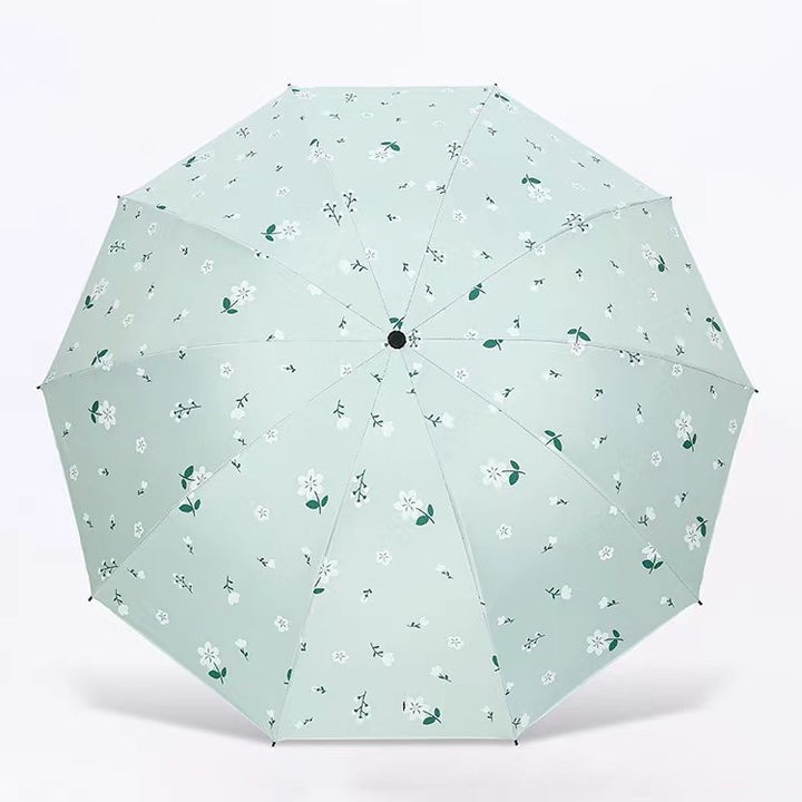 Damen Regenschirm mit floralem Design Karnz