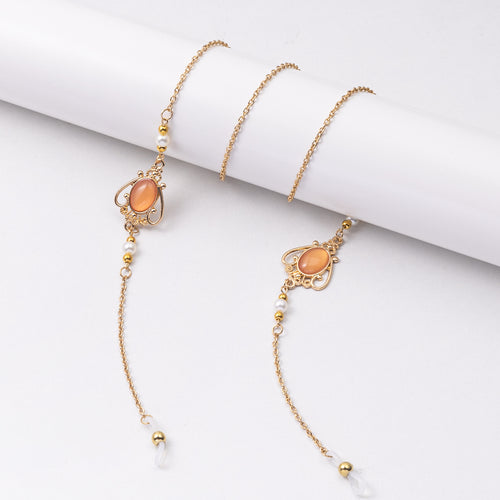Elegante Tropfenohrringe mit Perlenakzenten Karnz