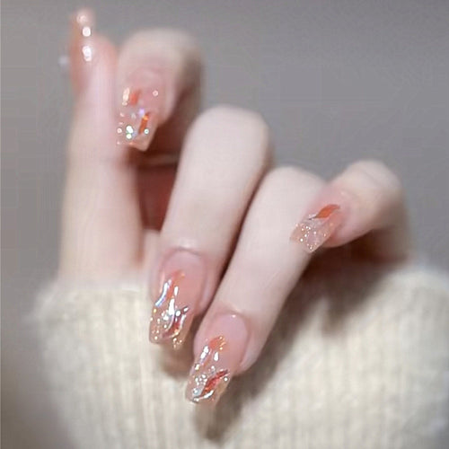 Acryl Glitter Nagelkunst