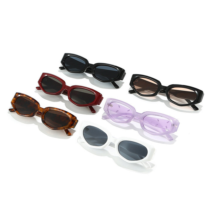 Zeitgenössische Schmetterlingsförmige Sonnenbrille Karnz