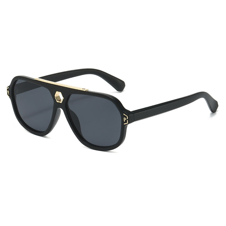 Statement Geometrische Schildbrille Karnz