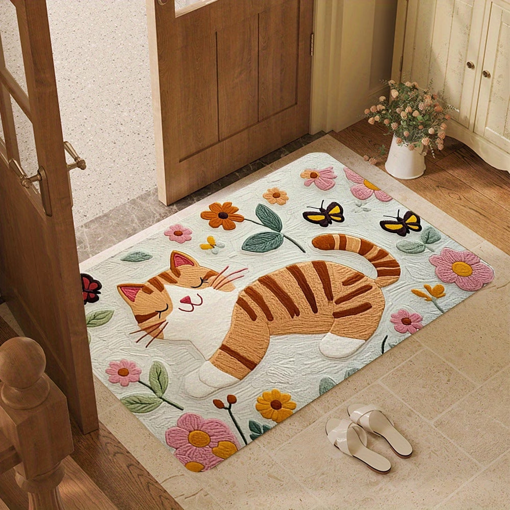 Dekorative Katzenbereich Matten