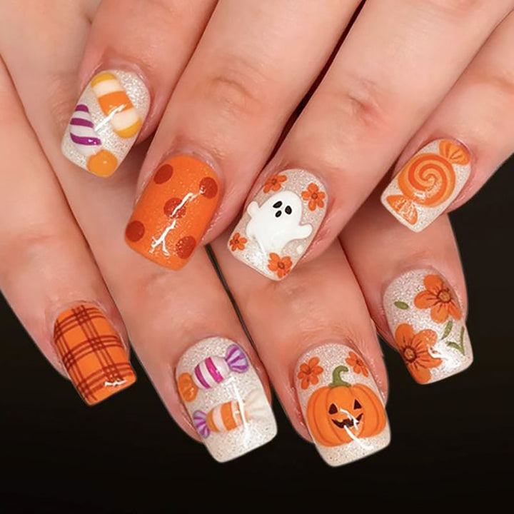 Themed Press-On Nagelset