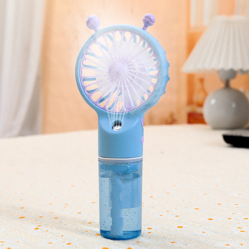 Damen Tragbarer Handventilator mit integrierter Sprühfunktion Karnz