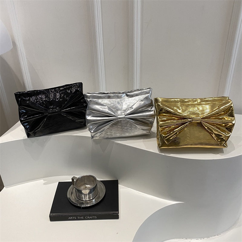 Elegante Schleifen-Knoten Clutch