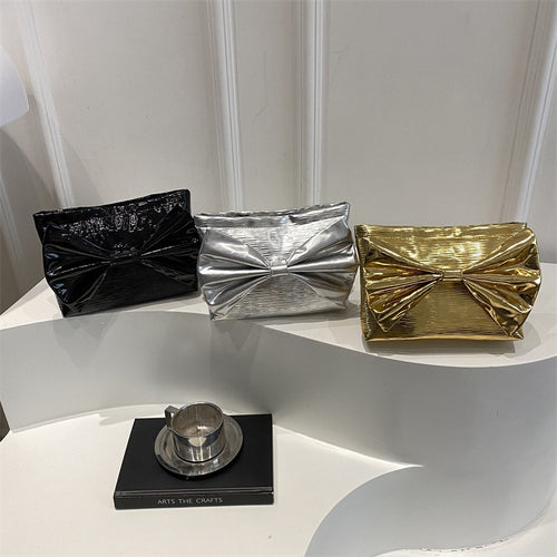 Elegante Schleifen-Knoten Clutch