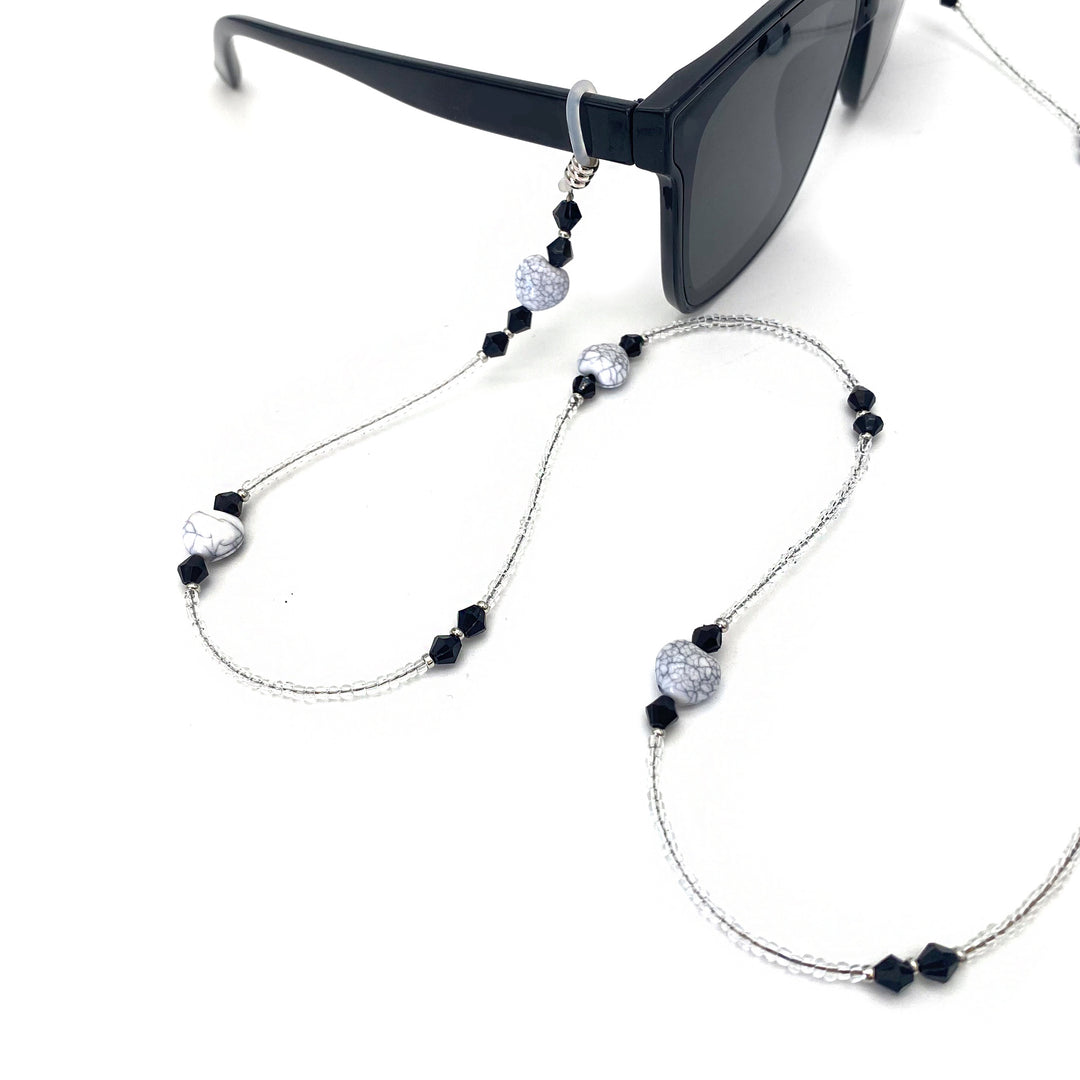 Dekorativer Perlen-Eyewear-Retainer Karnz
