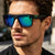 Damen Polarisiertes Sonnenbrille mit robustem Gestell Karnz