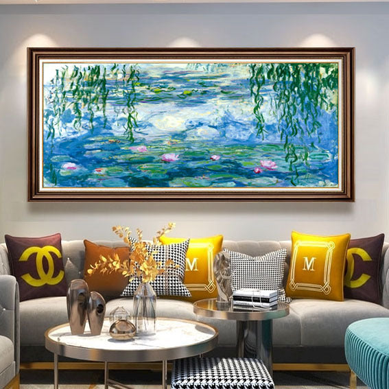 Große Landschaft Gerahmte Leinwandkunst