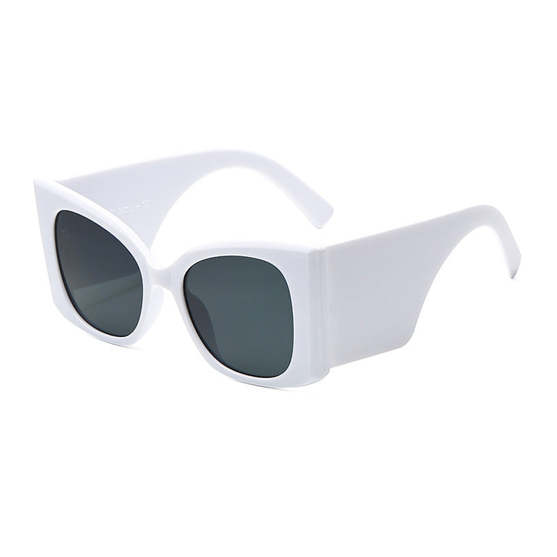 Damen modische oversized Sonnenbrille mit glamourösem Design Karnz