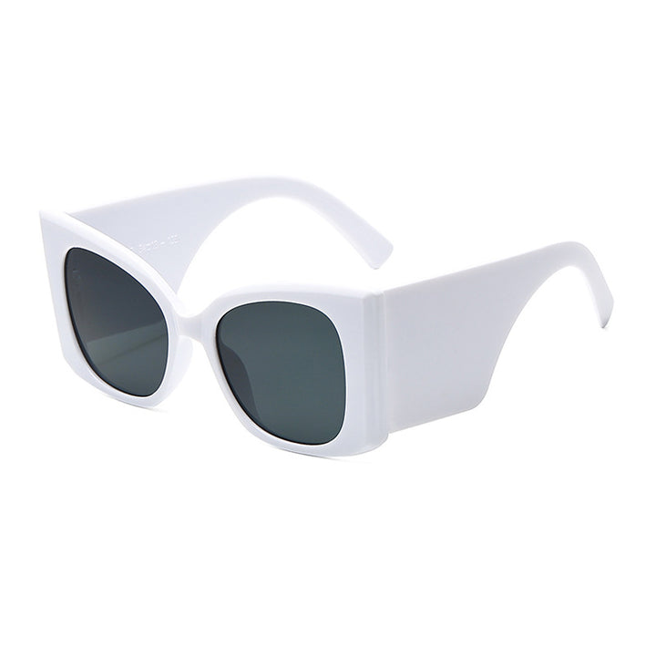 Damen modische oversized Sonnenbrille mit glamourösem Design Karnz