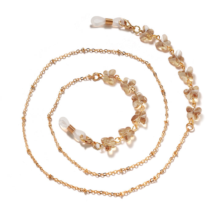 Blumenverzierte Brillenband Karnz
