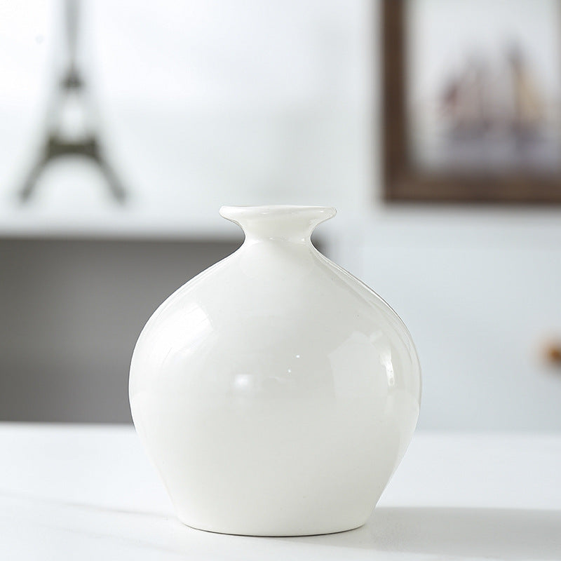 Elegante keramische Kunsthandwerk Vase Karnz