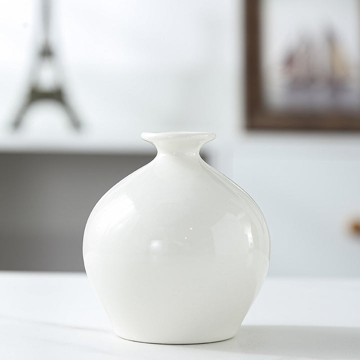 Elegante keramische Kunsthandwerk Vase Karnz
