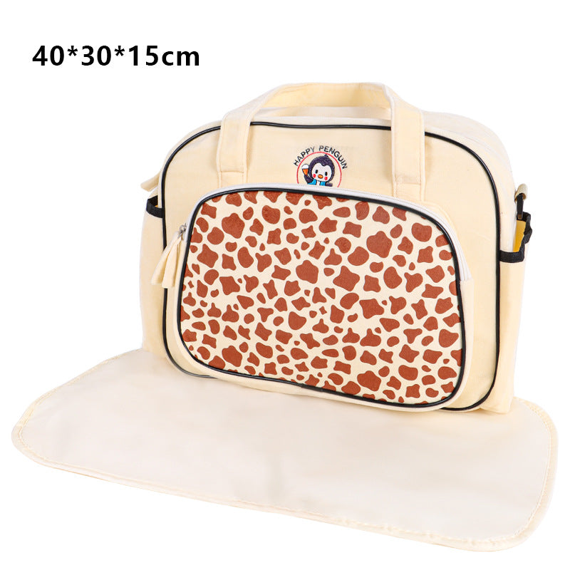 Multifunktionale Wickeltasche mit Isolierbarem Fach Karnz