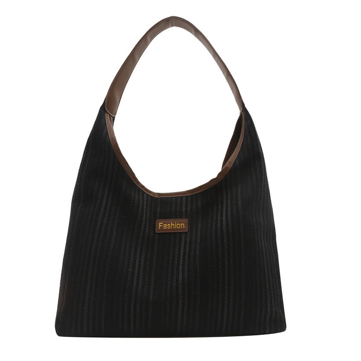 Modische Strukturierte Schultertasche