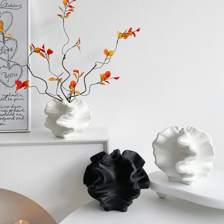 Abstrakte Skulpturale Vase