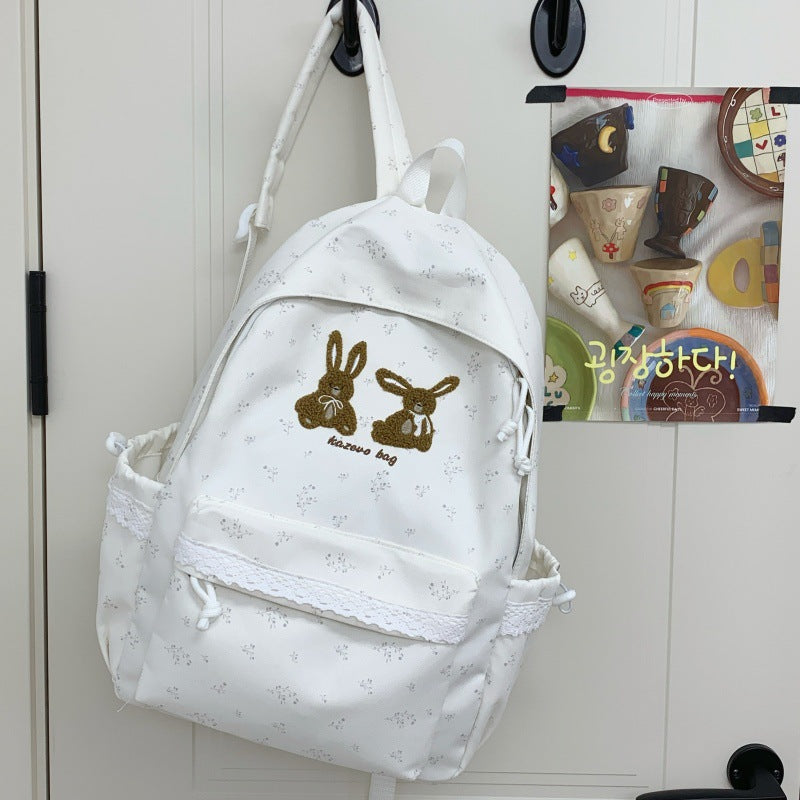 Cute Bunny-Themed Casual Backpack Karnz