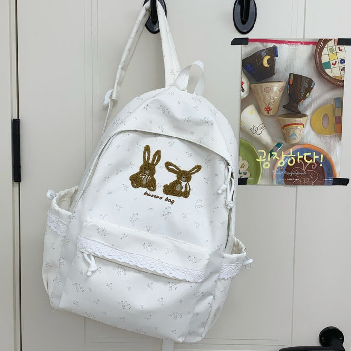 Cute Bunny-Themed Casual Backpack Karnz