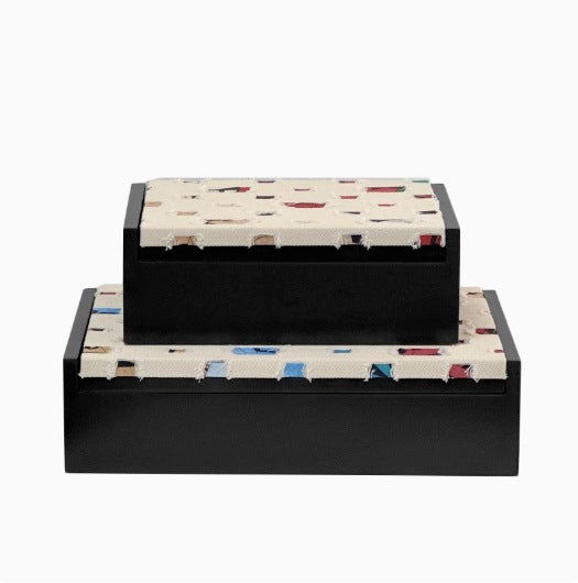 Elegante geometrische Aufbewahrungsbox-Set