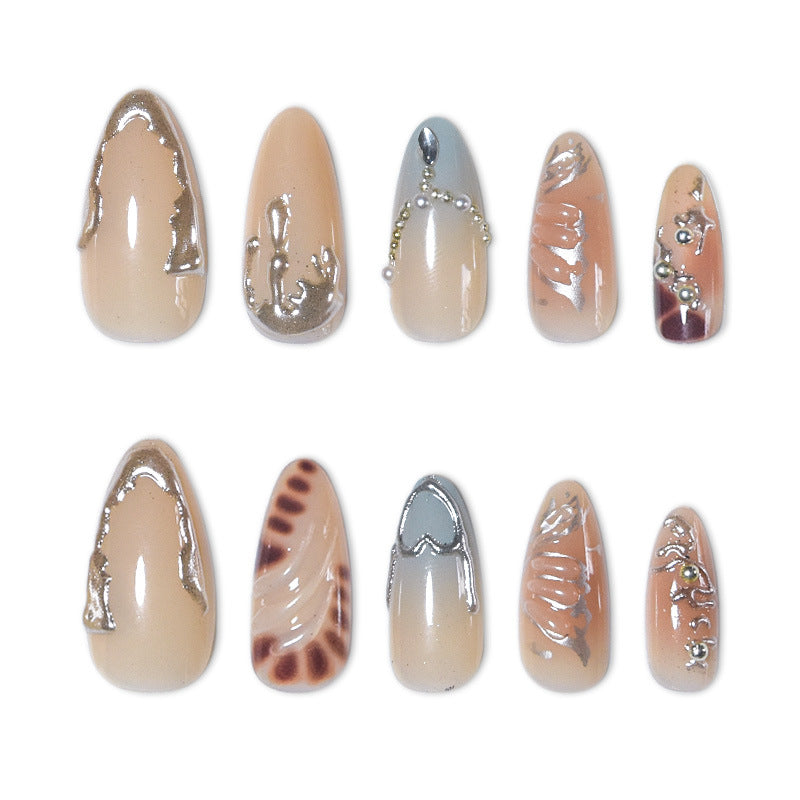 Elegante Stiletto-Nagelverlängerungen Karnz