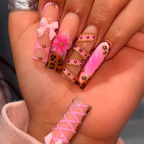 Dekoratives Press-On Nagelkunst-Set Karnz 1787368939