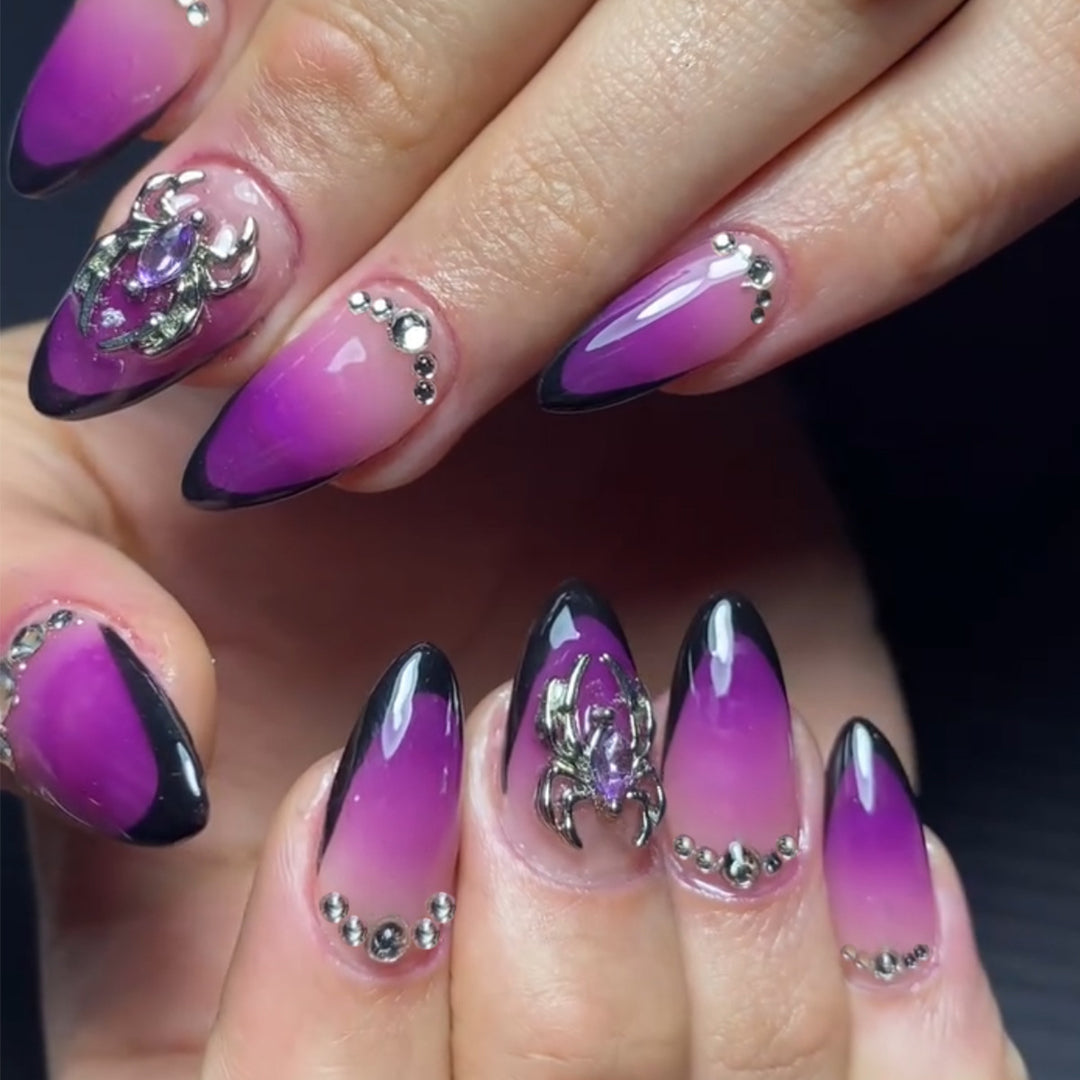 Gothic Glamour Nagelkunst Set Karnz