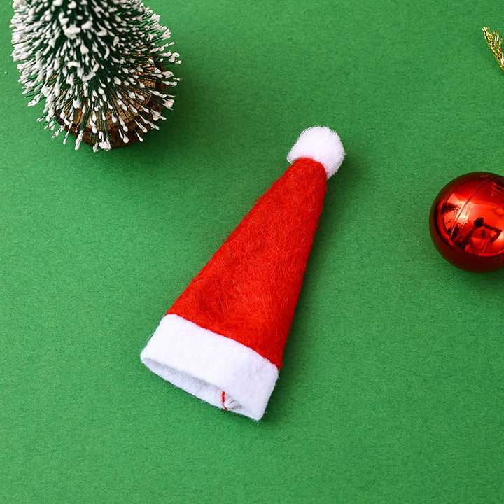 Weihnachtsmann-Hut aus Filz Karnz