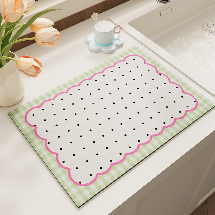 Stylische Küchendekormatte für das Zuhause