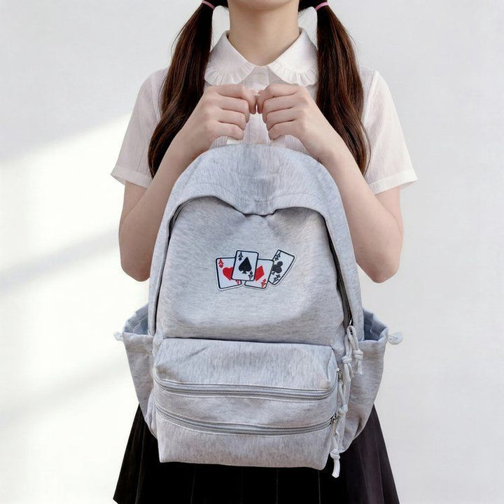 Verspielter Grafischer Druck Rucksack