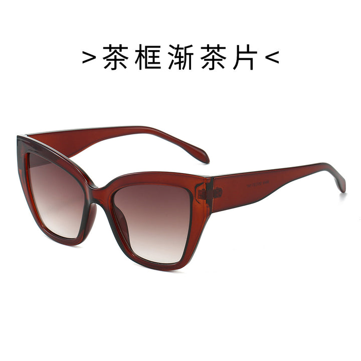 Damen Modische Sonnenbrille im trendigen Schildpattdesign Karnz
