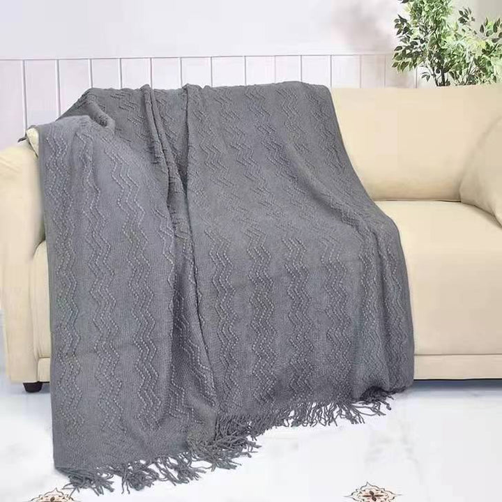 Heimdekoration Strickwurfdecke