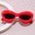 Damen kreative Designer-Sonnenbrille im Cat-Eye-Stil Karnz
