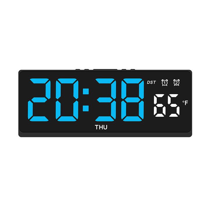 Digitaler Wecker mit Großem Led-Display und Wetteranzeige Karnz