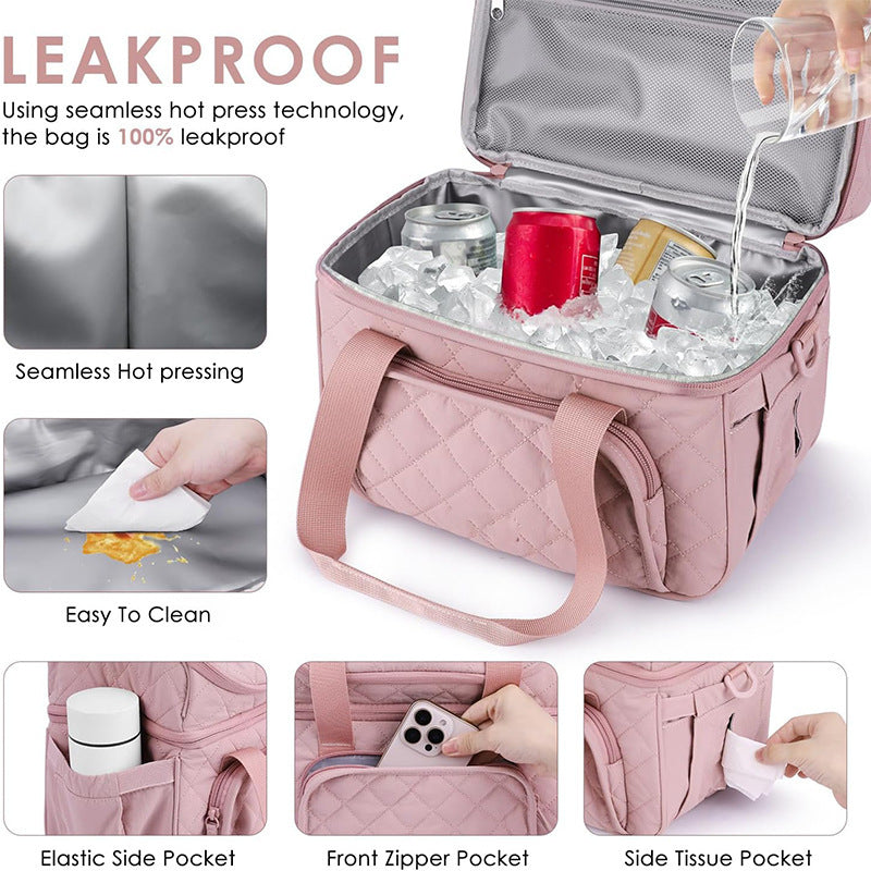 Elegante Kühltasche mit Praktischem Getränkehalter Karnz