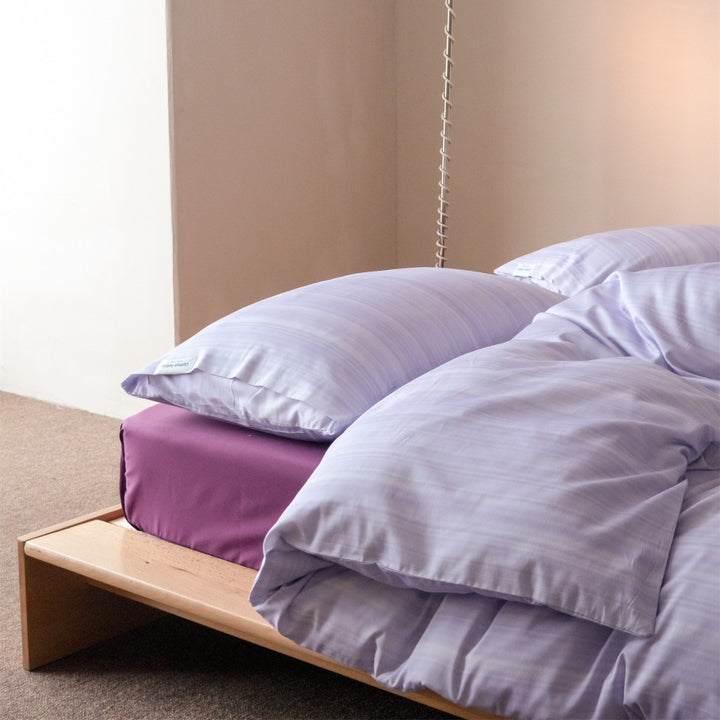 Luxus Baumwollsatin Bettwäsche Set mit Kissenbezügen