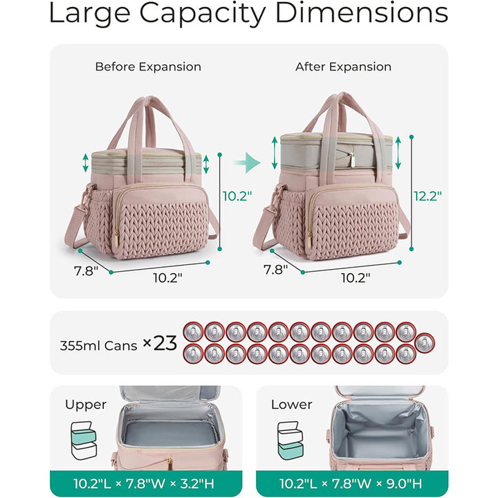 Isolierte und Stilvolle Picknicktasche Karnz