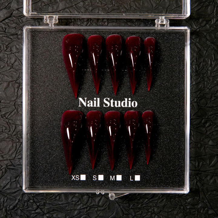 Elegante Stiletto Press-On Nägel Set