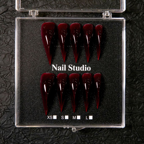Elegante Stiletto Press-On Nägel Set