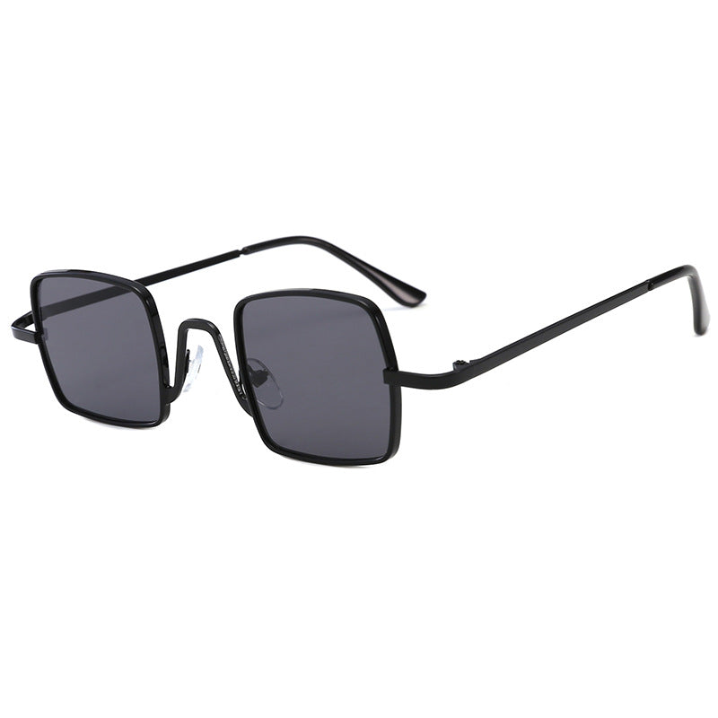 Damen Modische quadratische Sonnenbrille mit innovativem Rahmen Karnz