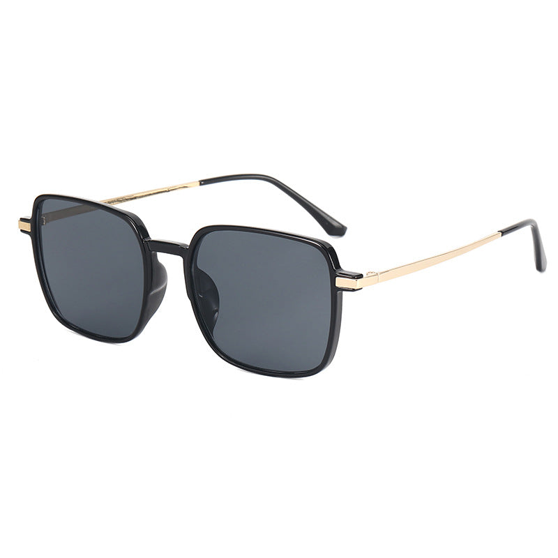 Damen modische oversized Sonnenbrille mit exklusiven Metall-Details Karnz