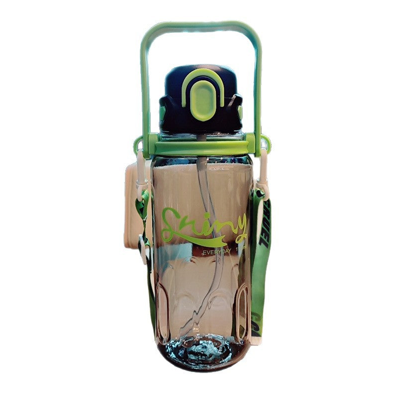 Damen Ergonomische Trinkflasche mit auslaufsicherem Deckel Karnz