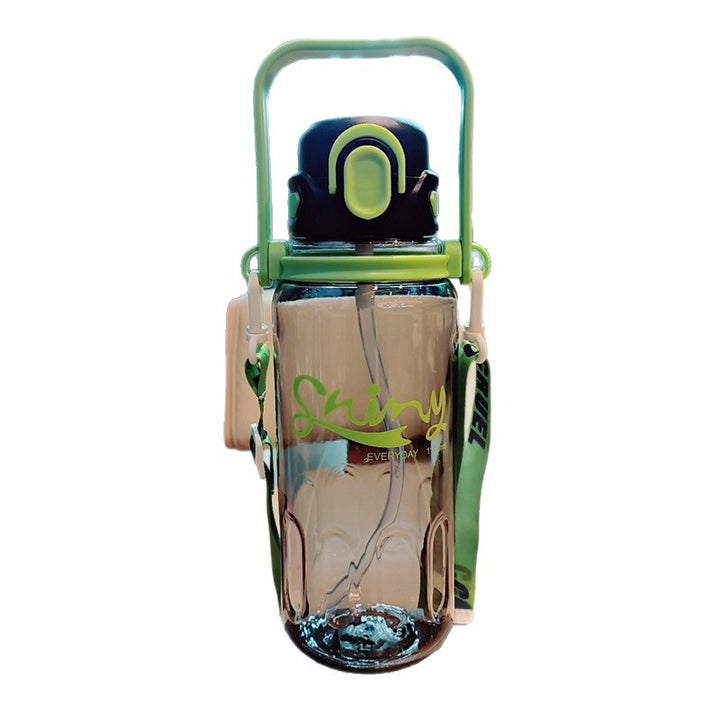 Damen Ergonomische Trinkflasche mit auslaufsicherem Deckel Karnz