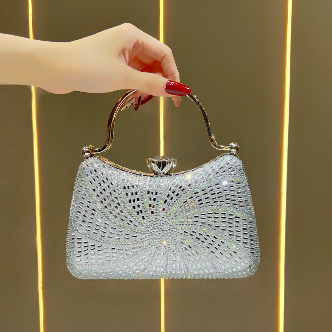 Dekorative Kristall-Handtasche